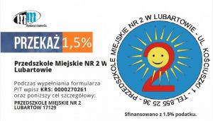 1,5% na rzecz przedszkola