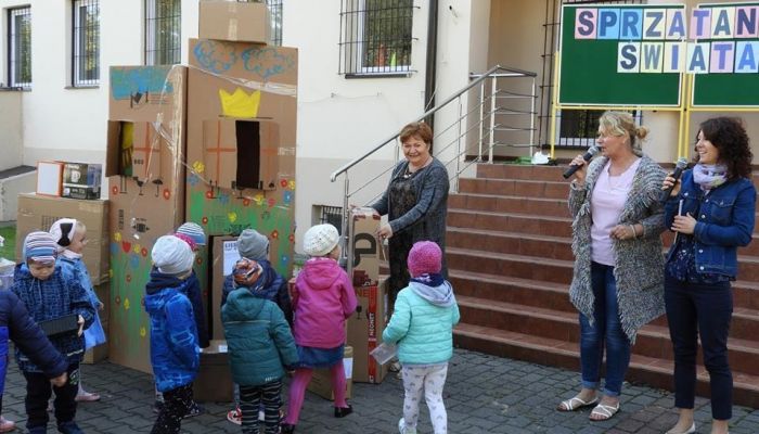 SPRZĄTANIE ŚWIATA W NASZYM PRZEDSZKOLU