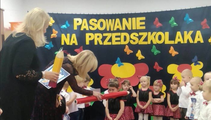 PASOWANIE NA PRZEDSZKOLAKA W GRUPIE ,,MOTYLKI’’