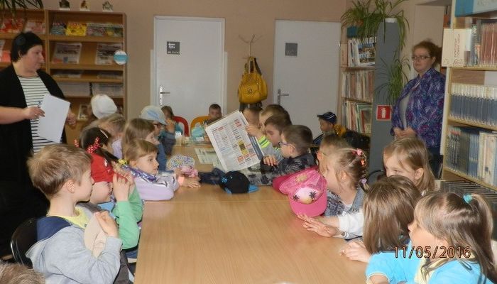 Motylki i Pszczółki w Bibliotece 