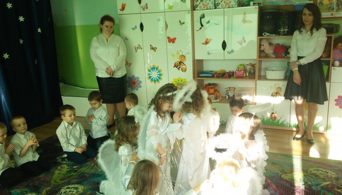 Dzień Babci i Dziadka w grupie Smerfy