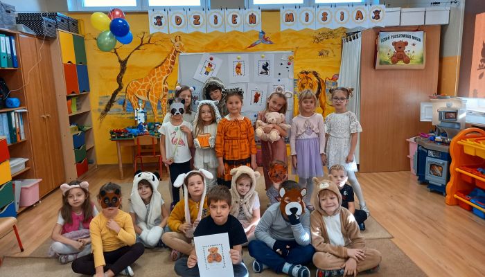 Dzień Pluszowego Misia w grupie Pszczółki