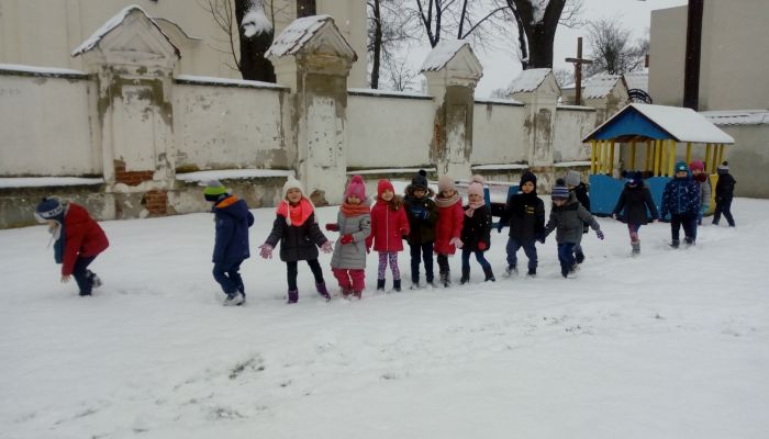 Smerfy lubią zimę